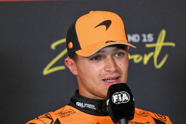 Hollanda GP F1 2025, 31 Ağustos 2025, Zandvoort, Hollanda - McLaren Formula 1 Norris sürücüsü