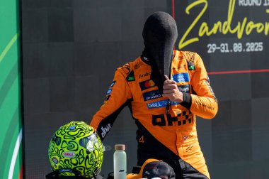 Hollanda GP F1 2025, 31 Ağustos 2025, Zandvoort, Hollanda - McLaren Formula 1 Norris sürücüsü