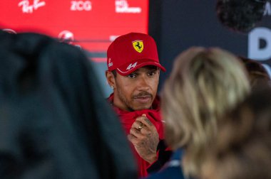 Hollanda GP F1 2025, 31 Ağustos 2025, Zandvoort, Hollanda - Formula 1 Lewis Hamilton Ferrari sürücüsü