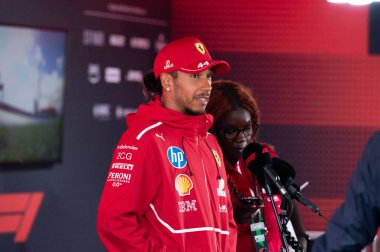 Hollanda GP F1 2025, 31 Ağustos 2025, Zandvoort, Hollanda - Formula 1 Lewis Hamilton Ferrari sürücüsü