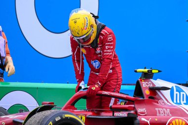 Hollanda GP F1 2025, 31 Ağustos 2025, Zandvoort, Hollanda - Formula 1 Lewis Hamilton Ferrari sürücüsü