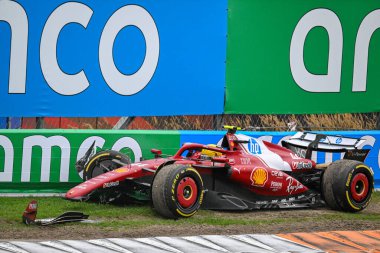 Hollanda GP F1 2025, 31 Ağustos 2025, Zandvoort, Hollanda - Formula 1 Lewis Hamilton Ferrari sürücüsü