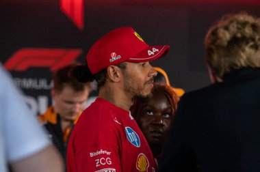 Hollanda GP F1 2025, 31 Ağustos 2025, Zandvoort, Hollanda - Formula 1 Lewis Hamilton Ferrari sürücüsü