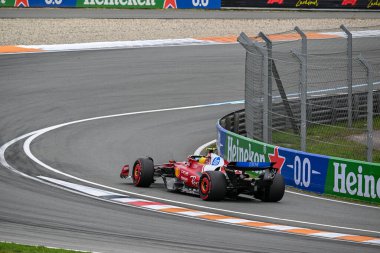 Hollanda GP F1 2025, 31 Ağustos 2025, Zandvoort, Hollanda - Formula 1 Lewis Hamilton Ferrari sürücüsü