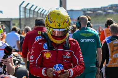 Hollanda GP F1 2025, 31 Ağustos 2025, Zandvoort, Hollanda - Formula 1 Lewis Hamilton Ferrari sürücüsü