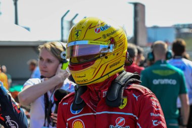 Hollanda GP F1 2025, 31 Ağustos 2025, Zandvoort, Hollanda - Formula 1 Lewis Hamilton Ferrari sürücüsü