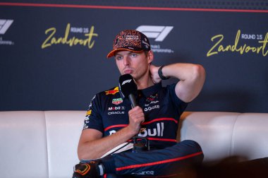 Hollanda GP F1 2025, 31 Ağustos 2025, Zandvoort, Hollanda - Formula 1 Red Bull için Max Verstappen sürücüsü