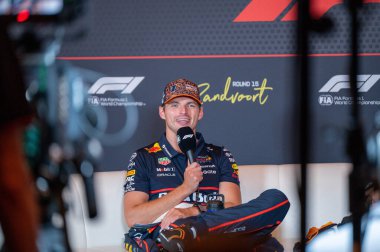 Hollanda GP F1 2025, 31 Ağustos 2025, Zandvoort, Hollanda - Formula 1 Red Bull için Max Verstappen sürücüsü