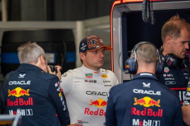Hollanda GP F1 2025, 31 Ağustos 2025, Zandvoort, Hollanda - Formula 1 Red Bull için Max Verstappen sürücüsü