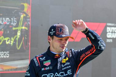 Hollanda GP F1 2025, 31 Ağustos 2025, Zandvoort, Hollanda - Formula 1 Red Bull için Max Verstappen sürücüsü