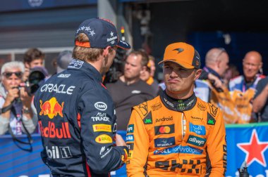 Hollanda GP F1 2025, 31 Ağustos 2025, Zandvoort, Hollanda - McLaren Formula 1 Norris sürücüsü