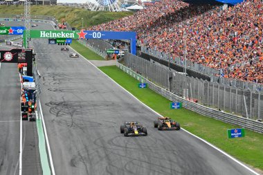 Hollanda GP F1 2025, 31 Ağustos 2025, Zandvoort, Hollanda - McLaren Formula 1 Norris sürücüsü