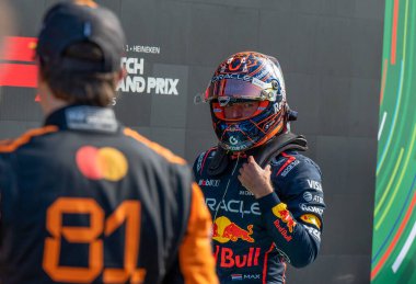 Hollanda GP F1 2025, 31 Ağustos 2025, Zandvoort, Hollanda - Formula 1 Red Bull için Max Verstappen sürücüsü