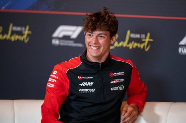 Hollanda GP F1 2025, 31 Ağustos 2025, Zandvoort, Hollanda - Haas için Formula 1 Oliver Bearman sürücüsü