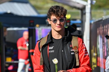 Hollanda GP F1 2025, 31 Ağustos 2025, Zandvoort, Hollanda - Haas için Formula 1 Oliver Bearman sürücüsü