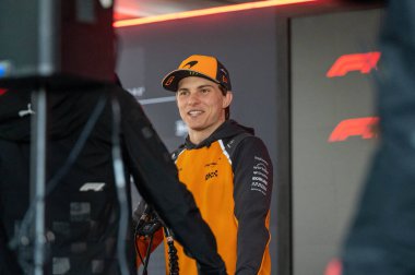 Hollanda GP F1 2025, 31 Ağustos 2025, Zandvoort, Hollanda - McLaren Formula 1 Oscar Piastri sürücüsü