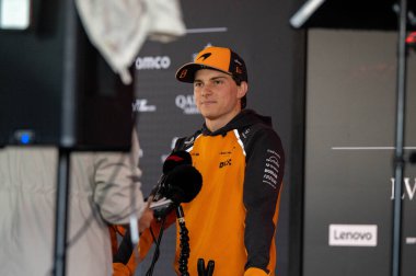 Hollanda GP F1 2025, 31 Ağustos 2025, Zandvoort, Hollanda - McLaren Formula 1 Oscar Piastri sürücüsü