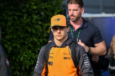 Hollanda GP F1 2025, 31 Ağustos 2025, Zandvoort, Hollanda - McLaren Formula 1 Oscar Piastri sürücüsü