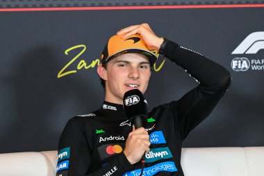 Hollanda GP F1 2025, 31 Ağustos 2025, Zandvoort, Hollanda - McLaren Formula 1 Oscar Piastri sürücüsü