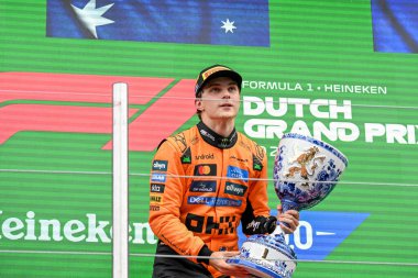 Hollanda GP F1 2025, 31 Ağustos 2025, Zandvoort, Hollanda - McLaren Formula 1 Oscar Piastri sürücüsü