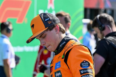 Hollanda GP F1 2025, 31 Ağustos 2025, Zandvoort, Hollanda - McLaren Formula 1 Oscar Piastri sürücüsü