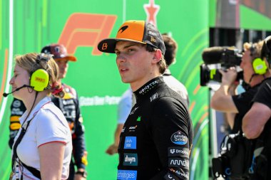 Hollanda GP F1 2025, 31 Ağustos 2025, Zandvoort, Hollanda - McLaren Formula 1 Oscar Piastri sürücüsü