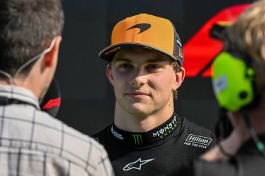 Hollanda GP F1 2025, 31 Ağustos 2025, Zandvoort, Hollanda - McLaren Formula 1 Oscar Piastri sürücüsü
