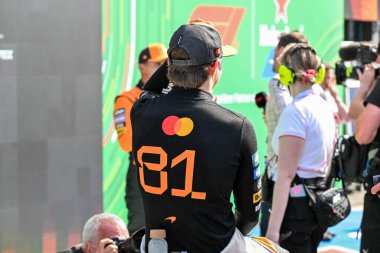 Hollanda GP F1 2025, 31 Ağustos 2025, Zandvoort, Hollanda - McLaren Formula 1 Oscar Piastri sürücüsü