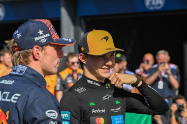 Hollanda GP F1 2025, 31 Ağustos 2025, Zandvoort, Hollanda - McLaren Formula 1 Oscar Piastri sürücüsü