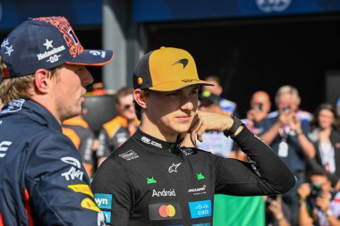 Hollanda GP F1 2025, 31 Ağustos 2025, Zandvoort, Hollanda - McLaren Formula 1 Oscar Piastri sürücüsü