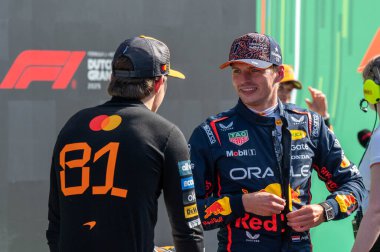 Hollanda GP F1 2025, 31 Ağustos 2025, Zandvoort, Hollanda - McLaren Formula 1 Oscar Piastri sürücüsü