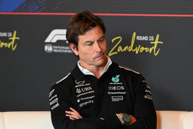 Hollanda GP F1 2025, 31 Ağustos 2025, Zandvoort, Hollanda - Formula 1 Toto Wolff Mercedes