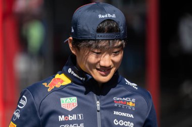 Hollanda GP F1 2025, 31 Ağustos 2025, Zandvoort, Hollanda - Formula 1 Yuki Tsunoda Red Bull sürücüsü