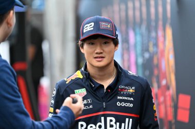 Hollanda GP F1 2025, 31 Ağustos 2025, Zandvoort, Hollanda - Formula 1 Yuki Tsunoda Red Bull sürücüsü