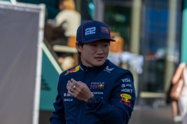Hollanda GP F1 2025, 31 Ağustos 2025, Zandvoort, Hollanda - Formula 1 Yuki Tsunoda Red Bull sürücüsü