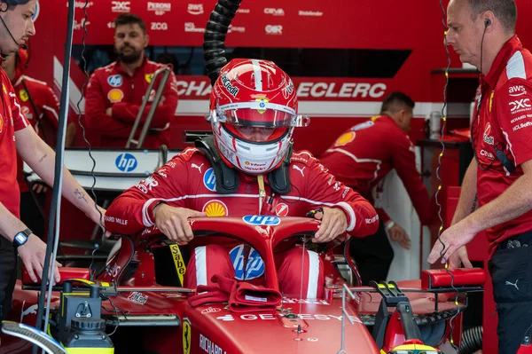 Hollanda GP F1 2025, 31 Ağustos 2025, Zandvoort, Hollanda - Ferrari Formula 1 Charles Leclerc sürücüsü