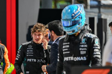 ItalianGP GP F1 2025 on September 7 2025 at Monza, Italy - Formula 1 George Russell driver for Mercedes