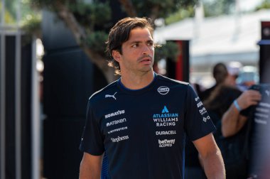 ItalianGP GP F1 2025 on September 7 2025 at Monza, Italy - Formula 1 Carlos Sainz driver for Williams