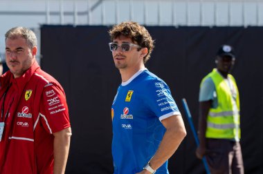 ItalianGP GP F1 2025 on September 7 2025 at Monza, Italy - Formula 1 Charles Leclerc driver for Ferrari