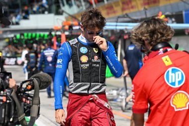 ItalianGP GP F1 2025 on September 7 2025 at Monza, Italy - Formula 1 Charles Leclerc driver for Ferrari