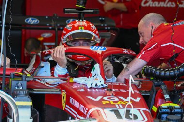 ItalianGP GP F1 2025 on September 7 2025 at Monza, Italy - Formula 1 Charles Leclerc driver for Ferrari