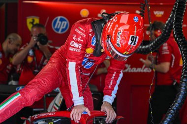 ItalianGP GP F1 2025 on September 7 2025 at Monza, Italy - Formula 1 Charles Leclerc driver for Ferrari