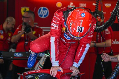 ItalianGP GP F1 2025 on September 7 2025 at Monza, Italy - Formula 1 Charles Leclerc driver for Ferrari