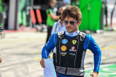 ItalianGP GP F1 2025 on September 7 2025 at Monza, Italy - Formula 1 Charles Leclerc driver for Ferrari