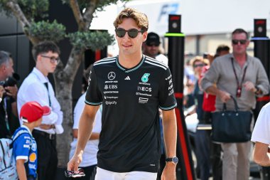 ItalianGP GP F1 2025 on September 7 2025 at Monza, Italy - Formula 1 George Russell driver for Mercedes