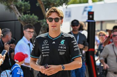 ItalianGP GP F1 2025 on September 7 2025 at Monza, Italy - Formula 1 George Russell driver for Mercedes