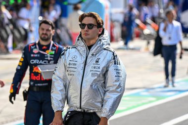 ItalianGP GP F1 2025 on September 7 2025 at Monza, Italy - Formula 1 George Russell driver for Mercedes