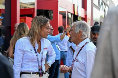 ItalianGP GP GP F1 2025, 7 Eylül 2025, Monza, İtalya - Formula 1 Sangiorgio Sky Sport F1