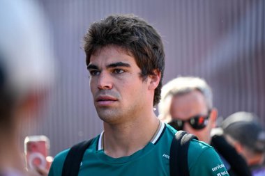 ItalianGP GP GP F1 2025, 7 Eylül 2025, Monza, İtalya - Aston Martin için Formula 1 Lance Stroll sürücüsü