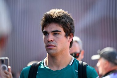 ItalianGP GP GP F1 2025, 7 Eylül 2025, Monza, İtalya - Aston Martin için Formula 1 Lance Stroll sürücüsü